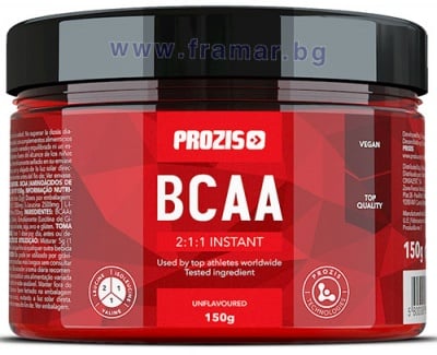 ПРОЗИС BCAA ПРАХ 150 гр. ОВКУСЕН