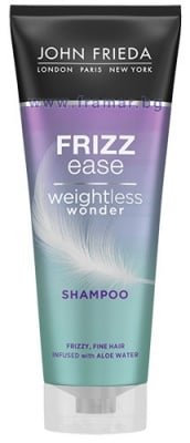 ДЖОН ФРИЕДА FRIZZ EASE ЗАГЛАЖДАЩ ШАМПОАН ЗА ТЪНКА И НЕПОКОРНА КОСА 250 мл