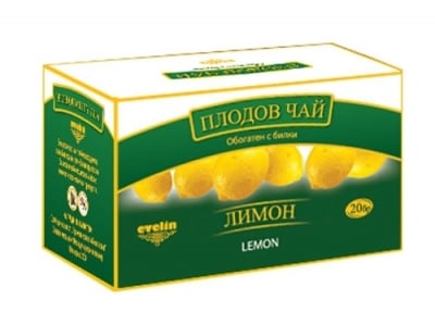 ПОДОВ ЧАЙ ФИЛТЪР ЛИМОН * 20 ЕВЕЛИН