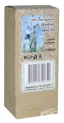 ЛЕНЕНО МАСЛО ТЕЧНО 200 мл. ПАНАЦЕЯ