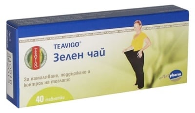 ЗЕЛЕН ЧАЙ табл. * 40  АДИФАРМ