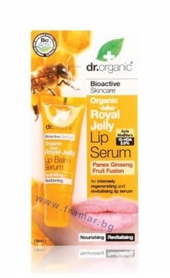 ДР. ОРГАНИК СЕРУМ ЗА УСТНИ С ПЧЕЛНО МЛЕЧИЦЕ 10 мл