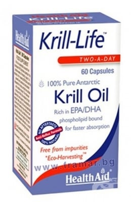 КРИЛ - ЛАЙФ капсули * 60 ХЕЛТ ЕЙД