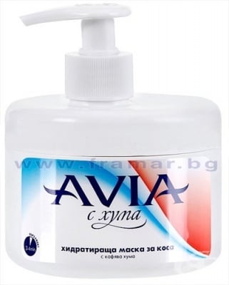 АВИА ХИДРАТИРАЩА МАСКА ЗА КОСА С КАФЯВА ХУМА 400 мл.