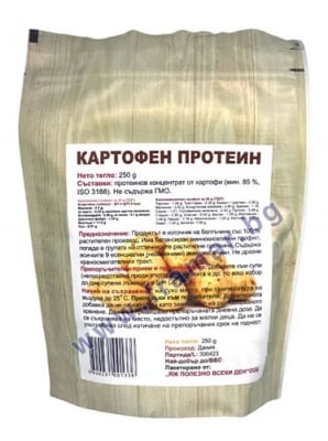 КАРТОФЕН ПРОТЕИН 250 г ЯЖ ПОЛЕЗНО