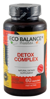 ЕКО БАЛАНС ДЕТОКС КОМПЛЕКС капсули * 60