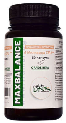 МАКСБАЛАНС капсули * 60 PHYTO LIFE