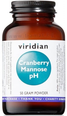 ЧЕРВЕНА БОРОВИНКА С D - МАНОЗА прах 50 г VIRIDIAN
