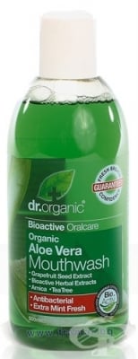 ДР. ОРГАНИК ВОДА ЗА УСТА С АЛОЕ ВЕРА 500 мл