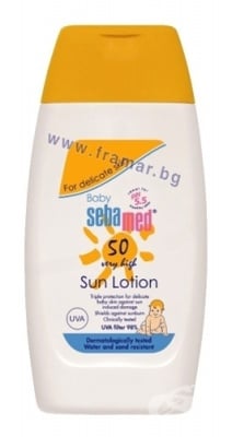 СЕБА МЕД БЕБЕ СЛЪНЦЕЗАЩИТЕН ЛОСИОН SPF 50 200 мл
