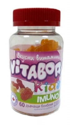 ВИТАБОР КИДС ИМУНО бонбони * 60