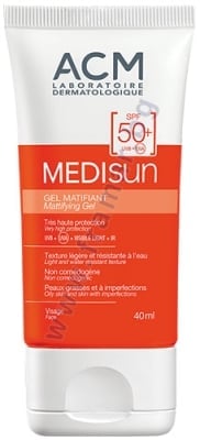 МЕДИСЪН СЛЪНЦЕЗАЩИТЕН МАТИРАЩ ГЕЛ SPF50+ 40 мл