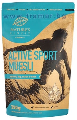 НЕЙЧЪРС ФАЙНЕСТ МЮСЛИ АКТИВ СПОРТ 350 гр.