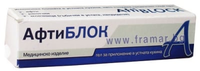 Aftiblock gel 8 g. / Афтиблок гел 8 гр., Гел: 8 гр.