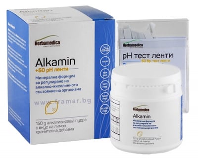 АЛКАМИН pH БАЛАНС ПУДРА 150 г ХЕРБАМЕДИКА