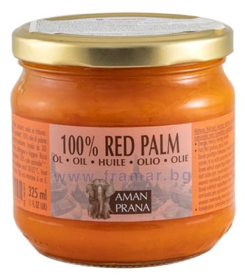 ПАЛМОВО МАСЛО ЧЕРВЕНО ОРГАНИЧНО 325 гр.