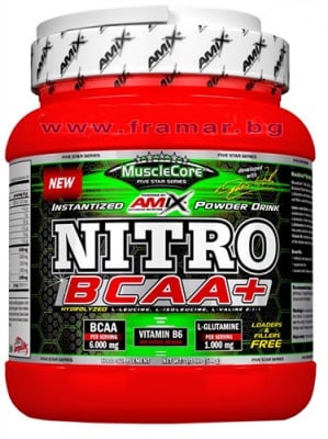 АМИКС НИТРО BCAA+ прах 500 гр.
