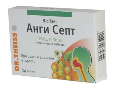 АНГИ-СЕПТ табл. * 24 МЕД И ЛИПА