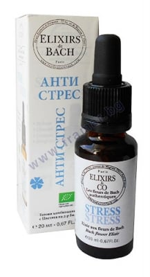 ЦВЕТЕН ЕЛИКСИР НА Д-Р БАХ АНТИ-СТРЕС 20 мл