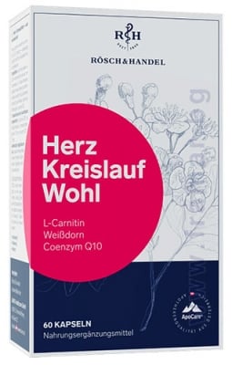 АПОКЕЪР ЗА ЗДРАВО СЪРЦЕ И ДОБРО КРЪВООБРАЩЕНИЕ капсули * 60 ROSCH & HANDEL 7000363