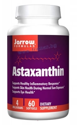 ДЖАРОУ ФОРМУЛАС АСТАКСАНТИН капсули 4 мг * 60