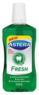 ВОДА ЗА УСТА АСТЕРА FRESH 500 мл