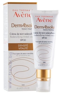 АВЕН ДЕРМАБСОЛЮ УПЛЪТНЯВАЩ ТОНИРАН КРЕМ SPF 30 40 мл