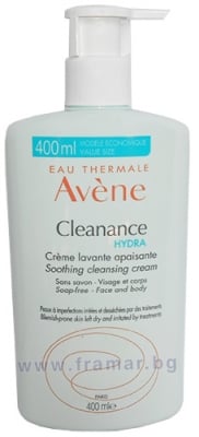 АВЕН КЛЕАНАНС ХИДРА ИЗМИВАЩ И УСПОКОЯВАЩ КРЕМ 400 мл