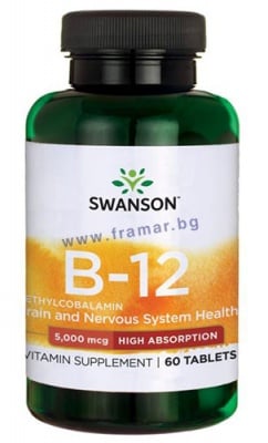 СУОНСЪН ВИТAМИН B12 таблетки * 60