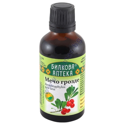 БИЛКОВА АПТЕКА ТИНКТУРА МЕЧО ГРОЗДЕ + ХРОМ 50 мл