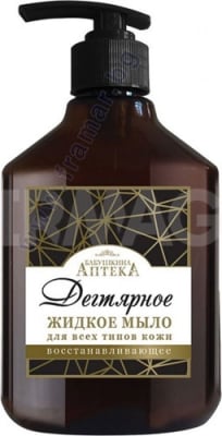 БАБУШКА АГАФИЯ ТЕЧЕН САПУН С КАТРАН 400 мл