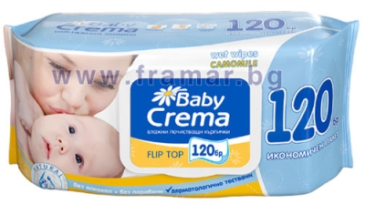 МОКРИ КЪРПИ BABY CREMA * 120