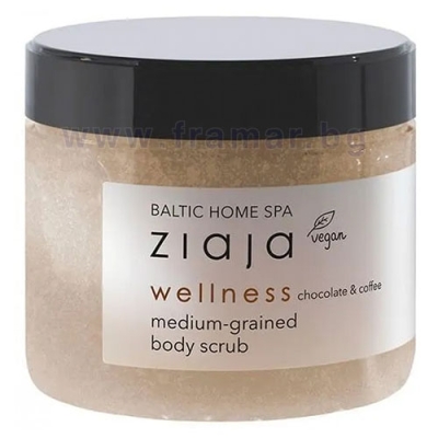 ЖАЯ БАЛТИК ХОУМ СПА УЕЛНЕС ПИЛИНГ ЗА ТЯЛО ШОКОЛАД И КАФЕ 300 мл