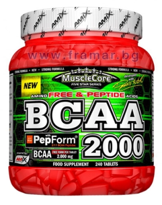 АМИКС BCAA 2000 таблетки * 240
