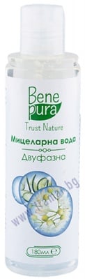 БЕНЕ ПУРА ДВУФАЗНА МИЦЕЛАРНА ВОДА 180 мл