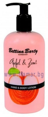 БЕТИНА БАРТИ ЯБЪЛКА И КАНЕЛА ЛОСИОН ЗА РЪЦЕ И ТЯЛО 500 мл