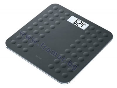 БОИРЕР ЕЛЕКТРОННА СТЪКЛЕНА ВЕЗНА модел GS 300 ЧЕРНА