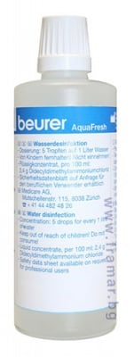 БОИРЕР ТЕЧНОСТ ЗА ДЕЗИНФЕКЦИЯ НА ВОДА AQUAFRESH ЗА ВЪЗДУХОПРЕЧИСТВАТЕЛ LW 220 200 мл.