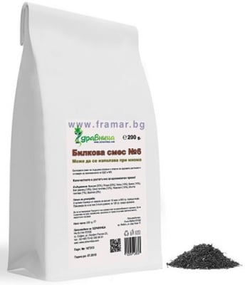 БИЛКОВА СМЕС №6 180 г ЗДРАВНИЦА