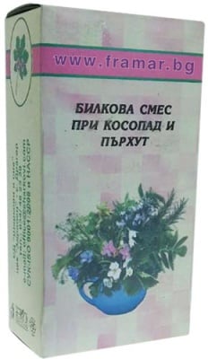 БИЛКОВА СМЕС ПРИ КОСОПАД И ПЪРХОТ 50 гр.