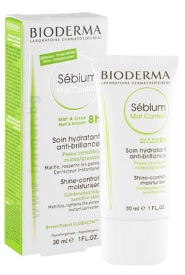 Bioderma Sebium Mat Control cream 40 ml / Биодерма Себиум Матиращ крем за комбинирана и мазна кожа 40 мл.