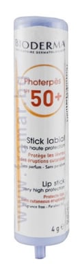БИОДЕРМА ФОТЕРПЕС СТИК ЗА УСТНИ SPF 50+