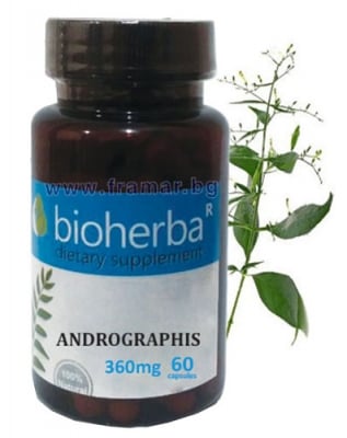 БИОХЕРБА АНДРОГРАФИС капсули 360 мг * 60