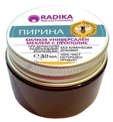 РАДИКА МЕХЛЕМ ПИРИНА ПРИ ДЕРМАТИТ, РАЗДРАЗНЕНИЯ И ВЪЗПАЛЕНИЯ 30 мл