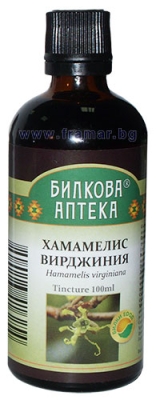 БИЛКОВА АПТЕКА ТИНКТУРА ХАМАМЕЛИС ВИРДЖИНИЯ 100 мл