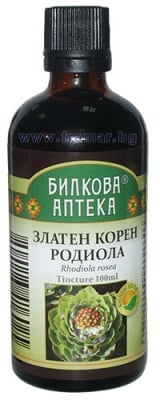 БИЛКОВА АПТЕКА ТИНКТУРА ЗЛАТЕН КОРЕН РОДИОЛА 100 мл