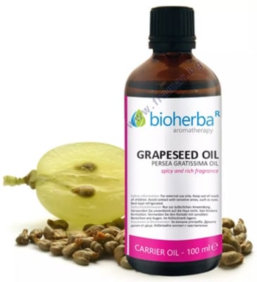 БИОХЕРБА МАСЛО ОТ ГРОЗДОВИ СЕМКИ 100 мл.