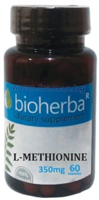 БИОХЕРБА L-МЕТИОНИН капсули 350 мг * 60