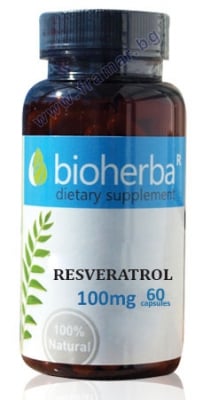 БИОХЕРБА РЕСВЕРАТРОЛ капсули 100 мг. * 60