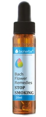 БИОХЕРБА КАПКИ НА ДОКТОР БАХ ЗА ОТКАЗВАНЕ НА ТЮТЮНОПУШЕНЕТО 20 мл